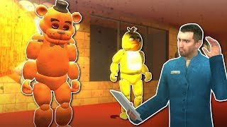 FNAF MULTIPLAYER in GMOD  Garrys Mod Gameplay  Gmod FNAF Survival Map [upl. by Yahsal]