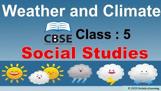 Weather and Climate For Class  5  Social Studies  CBSE  NCERT  Factors affecting the climate [upl. by Donelu339]