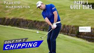 CHIPPING  Paddys Golf Tip 1  Padraig Harrington [upl. by Jodi441]