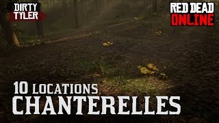 Chanterelle Locations Red Dead Online RDR2 Daily Challenges [upl. by Rudman]