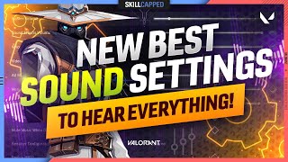 NEW BEST SOUND SETTINGS TO HEAR EVERYTHING  Valorant Settings Guide Audio HRTF amp More [upl. by Akisej691]