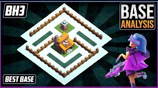 THE BEST BH3 TROPHYdefense Base 2022 Builder Hall 3 Trophy Base Design with Copy Link  COC [upl. by Mittel]