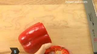 How to Cut a Bell Pepper [upl. by Lubin770]