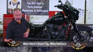 Tips on Why Fuel Injected Harley Won’t Start [upl. by Oznola895]