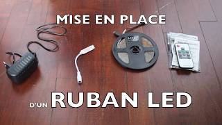 💡 COMMENT INSTALLER UN RUBAN LED [upl. by Vasiliu920]