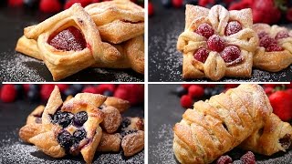 Puff Pastry 4 Ways [upl. by Graner765]