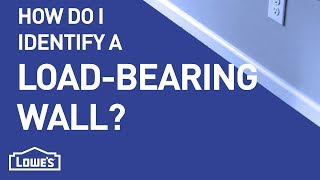 How Do I Identify a LoadBearing Wall  DIY Basics [upl. by Perpetua]