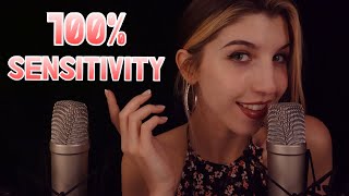 ASMR 100 SENSITIVITY MOUTH SOUNDS [upl. by Ossie]