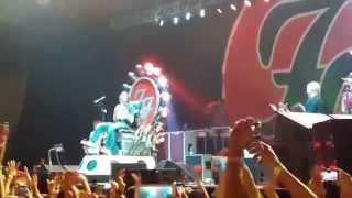 Foo Fighters Concert in Cesena  Rockin1000 [upl. by Yltnerb]