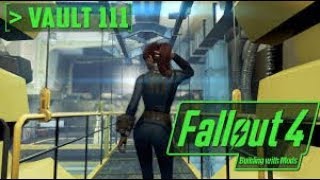 Perfect Vault 111  Building with Mods  Fallout 4 [upl. by Aicetel]