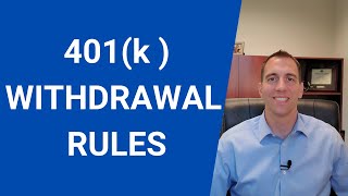 Your 401k – How do you use it What are the 401k withdrawal rules [upl. by Ahtnams364]