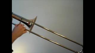 Learn to play Ab major scale on trombone [upl. by Ydnis889]