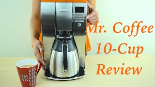 Mr Coffee Optimal Brew 10Cup Thermal Coffee Maker Review [upl. by Lynea]