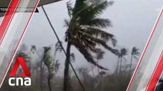 Thousands evacuated in Philippines as Typhoon Vamco approaches [upl. by La Verne]