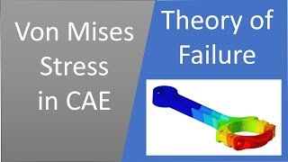 concept of von mises stress in FEA  theories of failure [upl. by Lunsford]