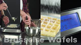 Brusselse wafels receptvideo [upl. by Buonomo]