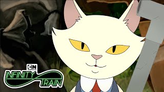 Learn French With The Cat  Infinity Train  Cartoon Network [upl. by Lemrac]