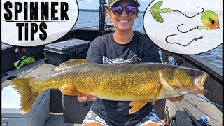 GUARANTEED Walleye Fishing Tips to Catch More on Spinners [upl. by Azarria]