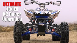 Honda 400EX XC Racing Upgrade Project Review [upl. by Cosette]