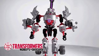 Transformers ConstructBots  Megatron  Instructional Video  Transformers Official [upl. by Baldridge]