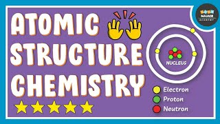 Atomic Structure Protons Electrons amp Neutrons  Chemistry [upl. by Ahsias]