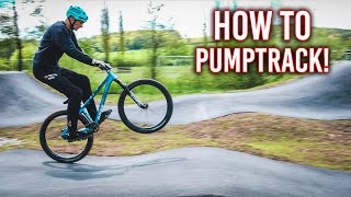 HOW TO Pumptrack fahren  Radquartier Pumptrack Schlüsselfeld [upl. by Antonin356]