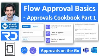 Power Automate Approval Workflow Basics [upl. by Xenos]