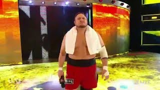 Samoa Joe returns JOE CHANTS WWE RAW 9 April 2018 HD [upl. by Wills797]