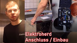 Herd anschließen und einbauen ElektroM [upl. by Aneeuqal]