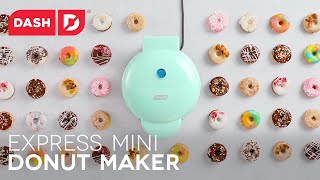 Dash Express Mini Donut Maker [upl. by Oika524]