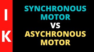 AC Motors  Synchronous and Asynchronous Motors [upl. by Sivi]