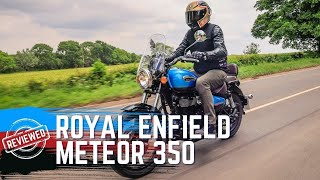 Royal Enfield Meteor 350 2021  Review amp Indepth interview [upl. by Aklim445]