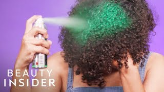 We Tested 4 Temporary Hair Color Sprays That Change Your Hair Color In Seconds [upl. by Pincas]