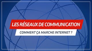 Questce que les réseaux de communication  Comment ça marche Internet  🤔🌐 [upl. by Tenay122]