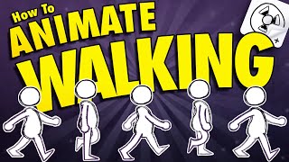 How to Animate Walking FlipaClip Tutorial for Beginners [upl. by Belldas]