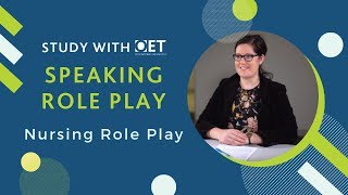 OET Speaking Role Play  Nursing FULL SUBTEST [upl. by Wainwright]