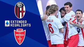 Bologna vs Monza Extended Highlights  Serie A  CBS Sports Golazo [upl. by Dean609]