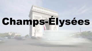 How to Say Champs Élysées CORRECTLY amp WHY French Pronunciation [upl. by Marjy965]