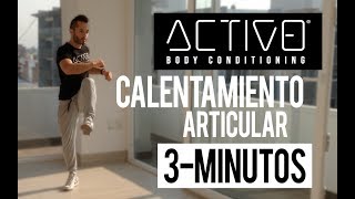 ACTIVO  Calentamiento Articular de Todo el Cuerpo  3MINUTOS [upl. by Endo814]