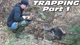 Trapping Furbearers 2013 Part 1 [upl. by Solhcin]