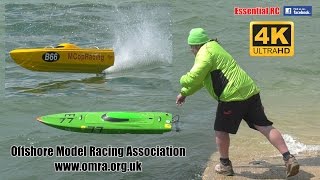 Offshore RC Powerboat RACING UltraHD and 4K [upl. by Tisman394]