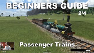 Transport Fever 2 Beginners GuidePassenger Trains [upl. by Monahan397]