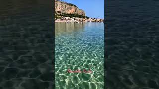 Mondello Beach Sicily 🇮🇹 [upl. by Cymbre]