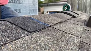 How To Install Roofing Ridge Cap The Right Way [upl. by Lahcim]