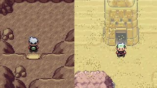 Mirage Tower and The Desert Underpass  Pokemon Emerald [upl. by Siger927]