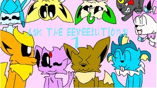 ✨💜Ask the Eeveelutions💜✨ episode 1 Inspired by StarEevee [upl. by Aniroc]