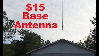 Homemade Ground Plane Antenna CB radio base station [upl. by Dviad]