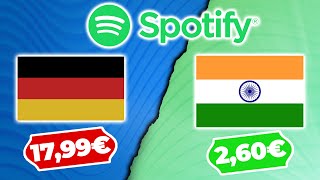 Spotify günstiger über VPN Indien [upl. by Keldah885]