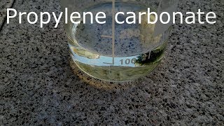 Propylene Carbonate Synthesis [upl. by Hilary859]