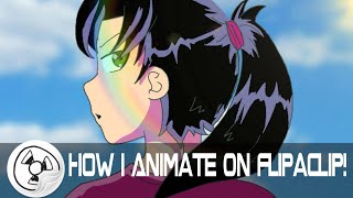 How I Animate on Flipaclip Flipaclip Animation Tutorial [upl. by Zeba]